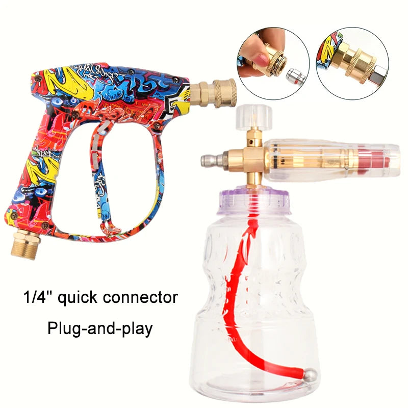 Bear Force M22 – Pistolet Haute Pression Professionnel pour Nettoyeur HP