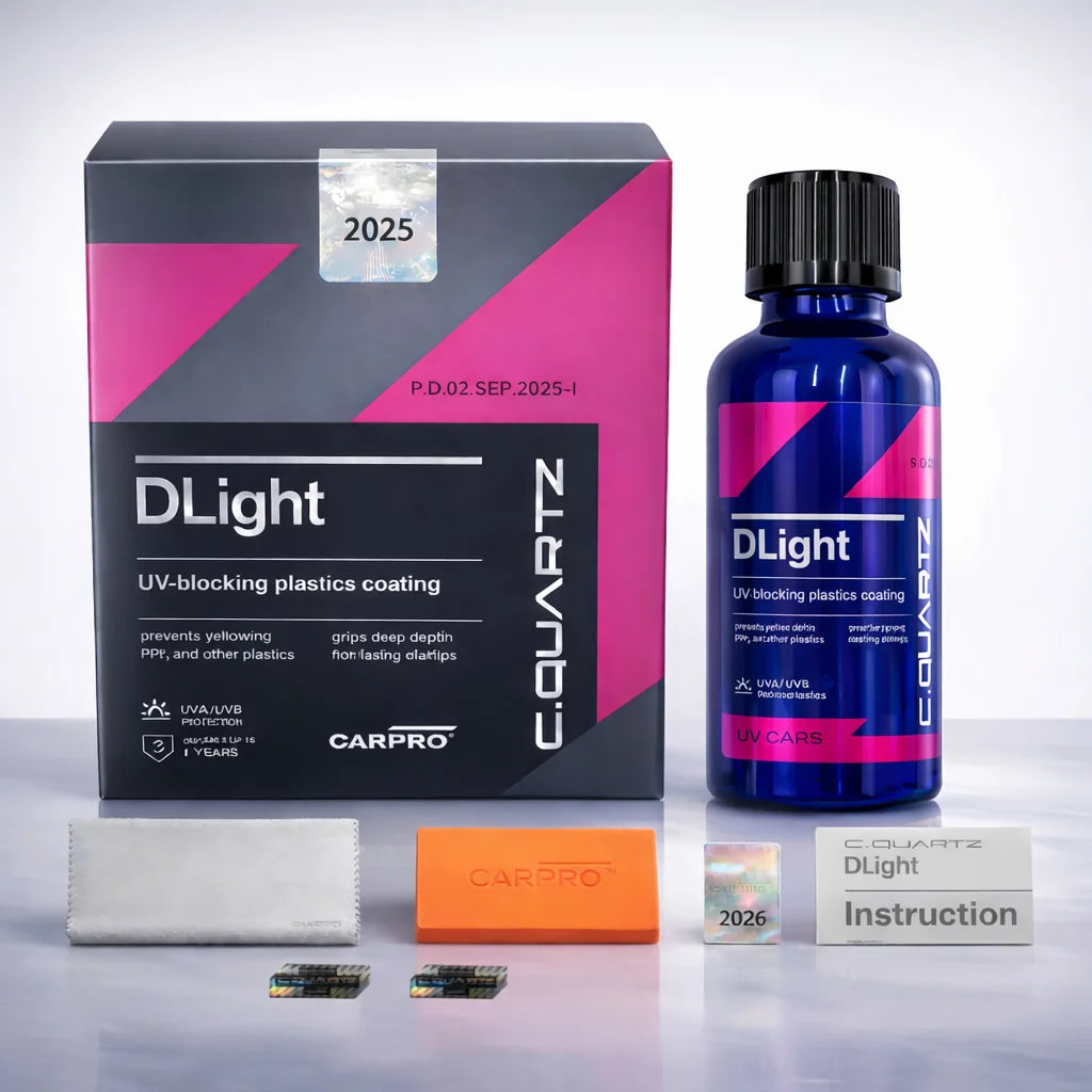 CarPro DLight – Protection & Rénovation Phares Anti-UV Longue Durée