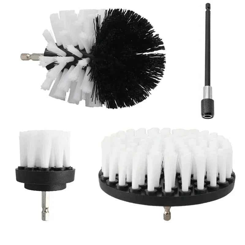 Brosse Perceuse Nettoyage Auto Soft 2”-5” – Brosse pour Intérieur de Voiture