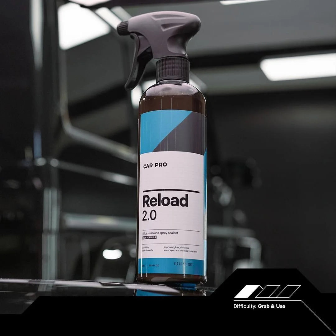 CarPro Reload 2.0 – Spray Céramique SiO2 Super Hydrophobe