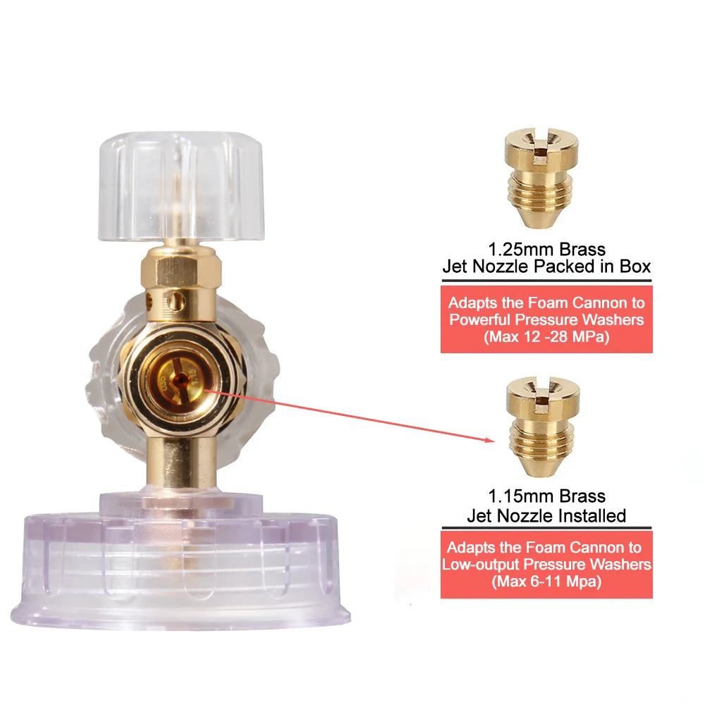 Bear Force M22 – Pistolet Haute Pression Professionnel pour Nettoyeur HP