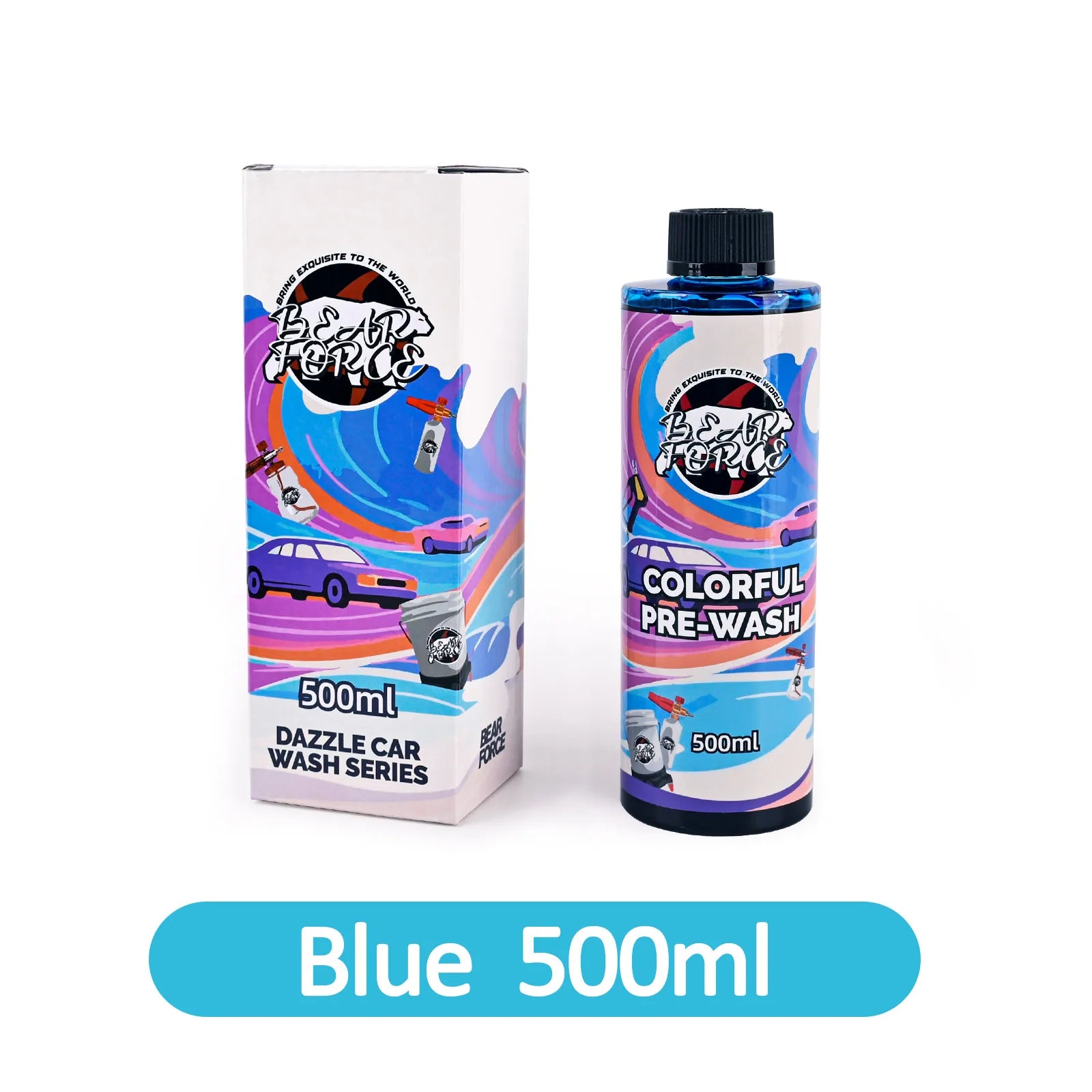 Bearforce Colorful Foaming Car Wash – Shampoing Auto Mousse Active Snow Foam