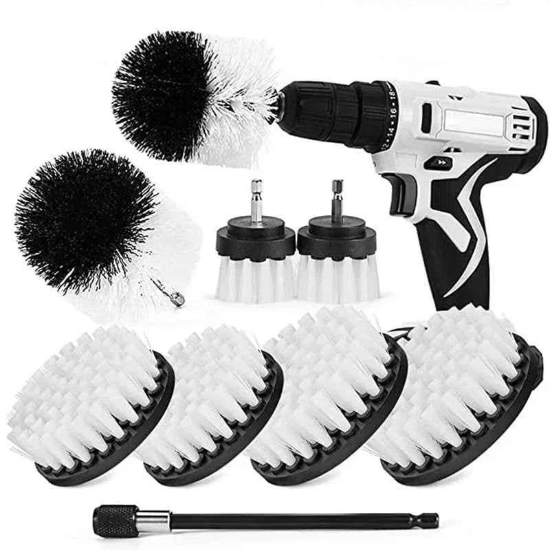Brosse Perceuse Nettoyage Auto Soft 2”-5” – Brosse pour Intérieur de Voiture