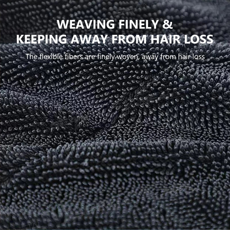 Serviette Microfibre SEAMETAL 1200GSM – Ultra-Absorbante & Douce Pour Voiture